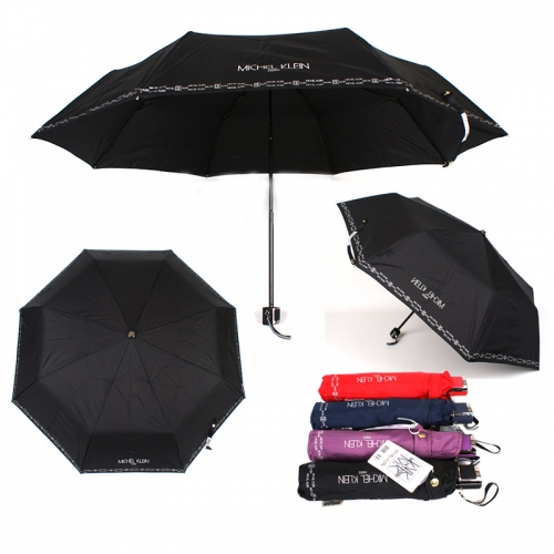 미셀클랑 3단폰지 우산-블랙