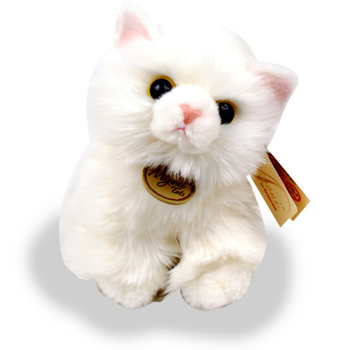 미요니 고양이인형 - 화이트캣 소 18cm