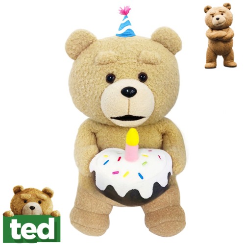 19곰 테드 인형 고깔 스탠딩 케이크 곰인형